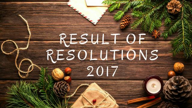 Result of Resolutions 2017