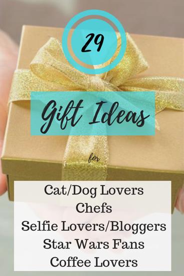 Buy a Gift that Matters | 29 Perfect Gift Ideas for Chefs, Cat Dog Lovers, Selfie Lovers, Coffee Lovers, Star Wars Fans | Gift Guide | mindfulpoints.com