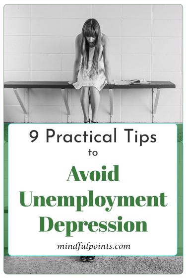 How to Avoid Unemployment Depression